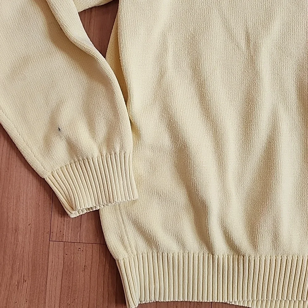 Brooks Brothers Yellow Long Sleeve Pullover